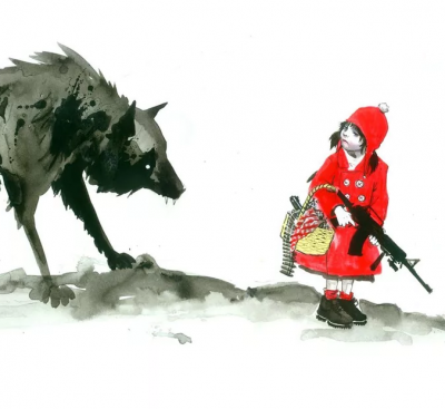 Красная шапочка и серый волк