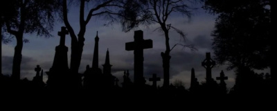 Ночь на кладбище