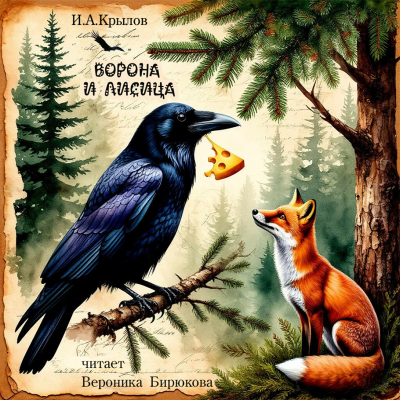 Ворона и лисица