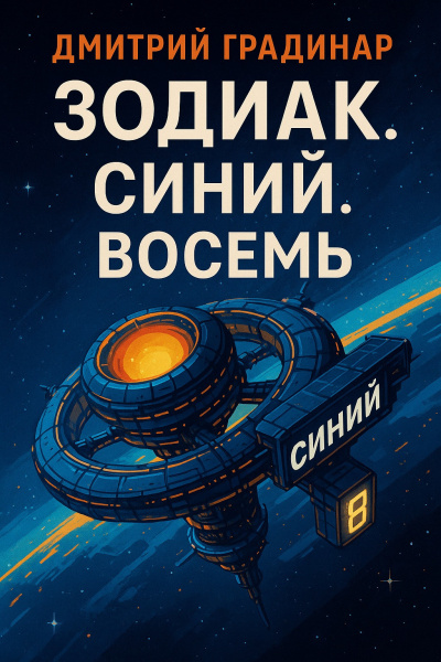 Зодиак. Синий. Восемь
