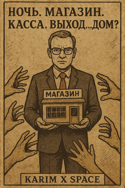 Ночь. Магазин. Касса. Выход... дом?