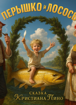 Перышко и лосось