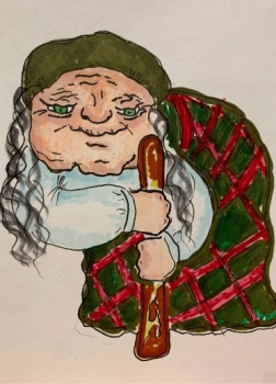 Радионова Виктория – Сказка о старой Бритте, ее правнуках и морской ведьме