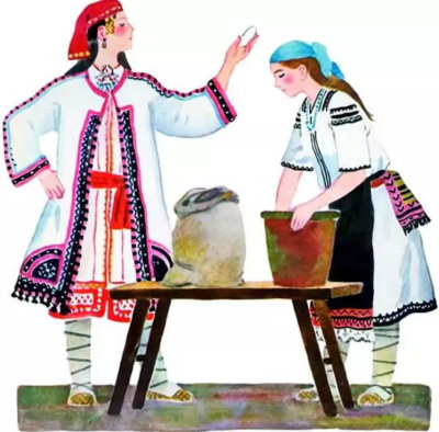 Девушка-березка