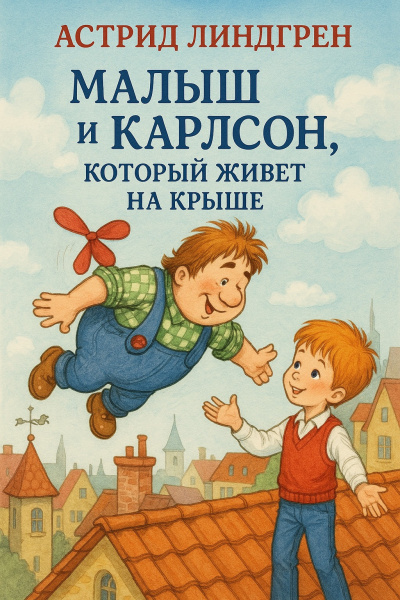Малыш и Карлсон, который живет на крыше