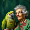 Евдокимовская Юлия – Большой зеленый попугай