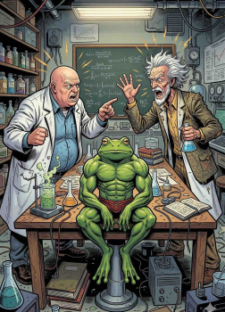 Неутомимая лягушка